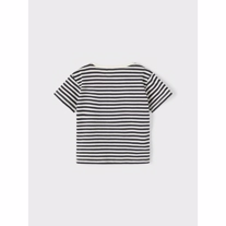 NAME IT Stribet Tee Fai Dark Navy